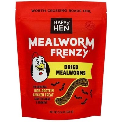 Durvet Happy Hen Treats Mealworm Frenzy®, 3.5 oz.
